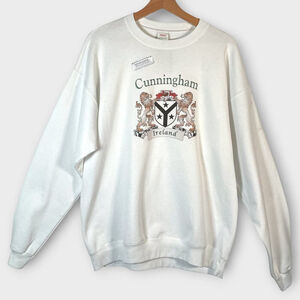 The Cunningham Family Irish Crest Sweatshirt NEW Unisex LARGE